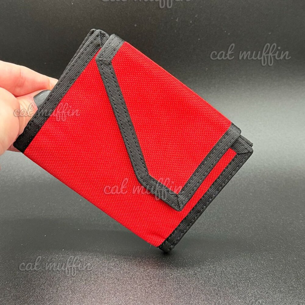 BLACK AND RED WALLET NEW!!